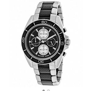 Michael Kors Men's MK8454 Jetmaster Black Watch